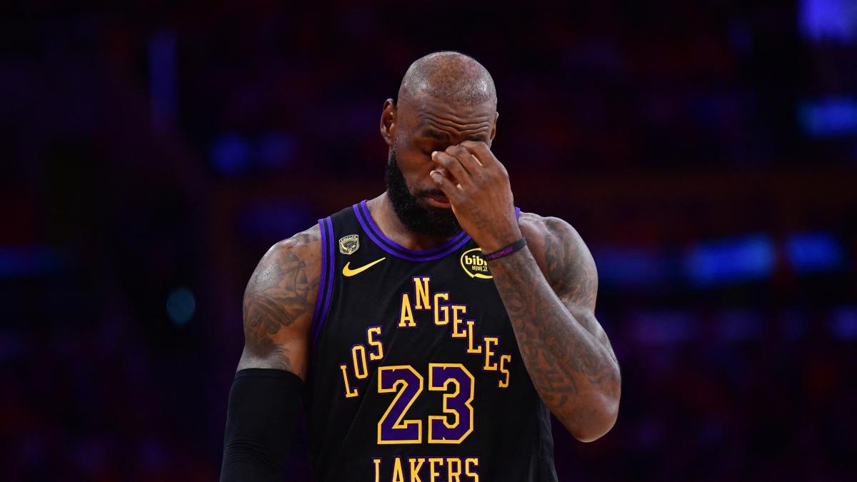 LeBron James tras la derrota: 