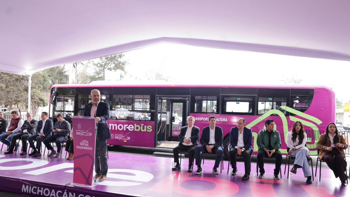 <![CDATA[Michoacán construye su primer metrobús; se invierten 2 mil 200 mdp]]>