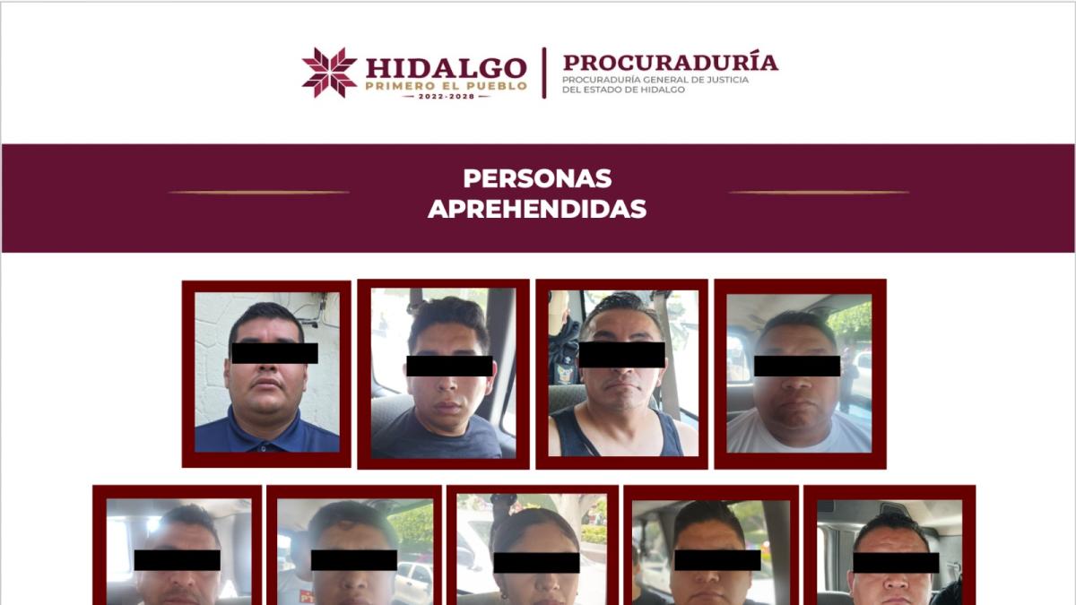 <![CDATA[Caen 9 policías en Hidalgo; los acusan de homicidio y lesiones]]>