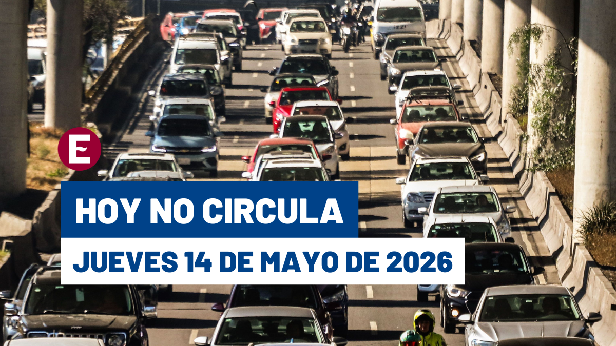 <![CDATA[Hoy no Circula ‘descansa’ a estos automóviles el jueves en CDMX y Edomex]]>