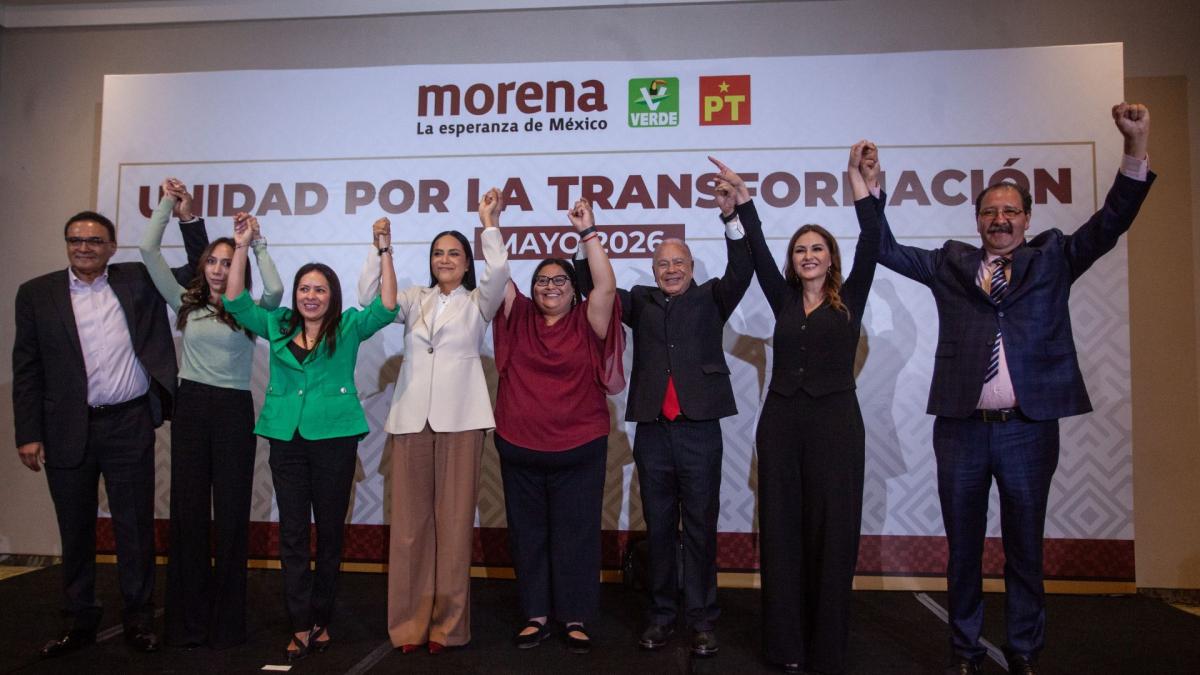 <![CDATA[Morena, PT y Partido Verde van en alianza para 2027]]>