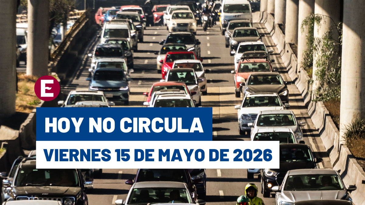 <![CDATA[Hoy no Circula del viernes en CDMX y Edomex aplica para estos autos]]>