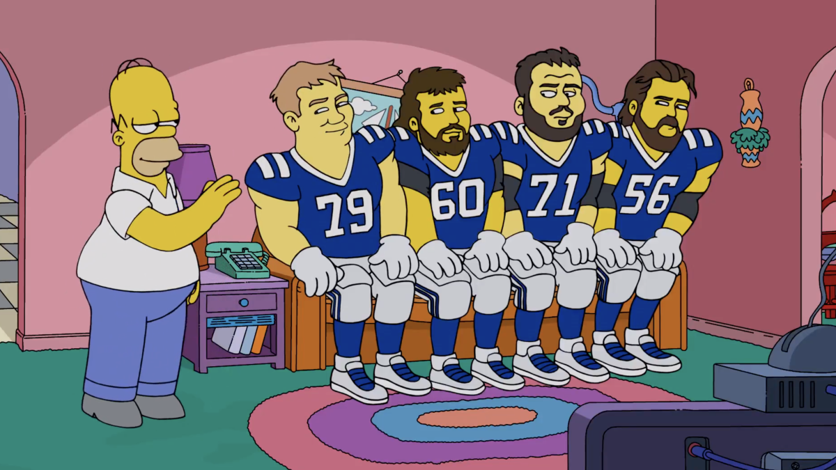 <![CDATA[Mira la original forma como los Indianapolis Colts revelan su calendario de la NFL con los Simpson]]>