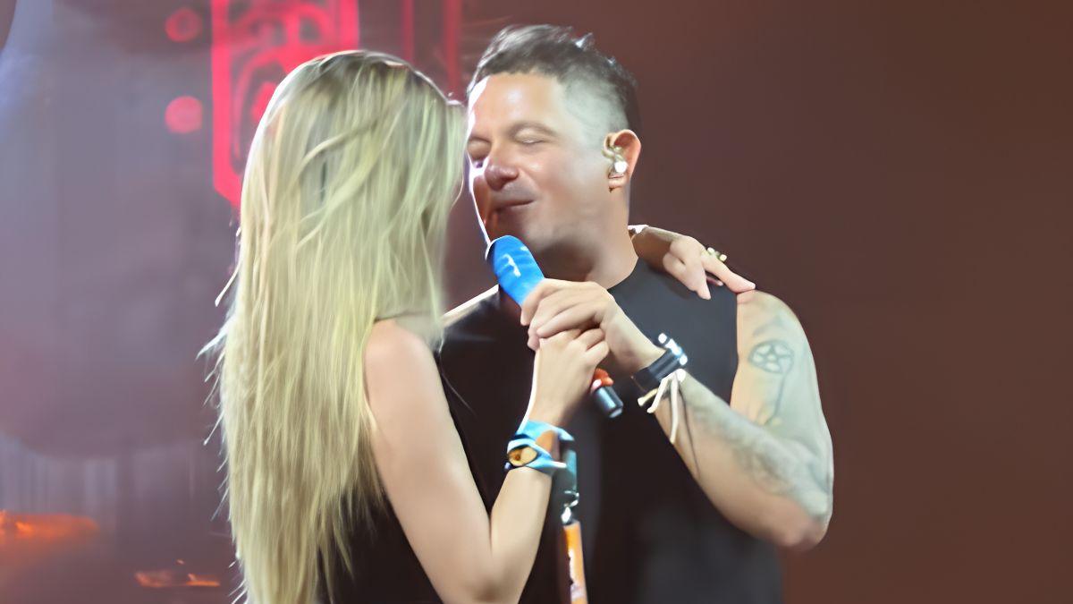 <![CDATA[El inesperado (y romántico) dúo de Alejandro Sanz y Stephanie Cayo]]>