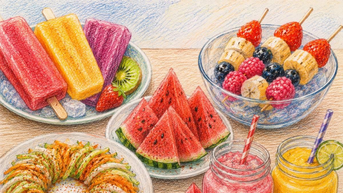 <![CDATA[Snacks rápidos y refrescantes para disfrutar en esta temporada de calor]]>
