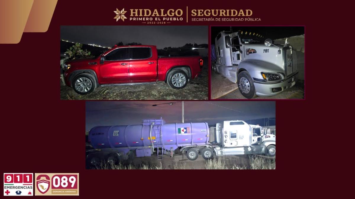 <![CDATA[Aseguran más de 34 mil litros de combustible y una cisterna clandestina en Hidalgo]]>