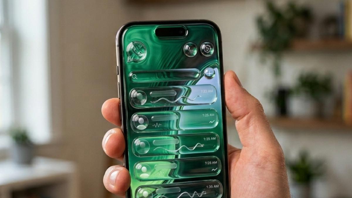 <![CDATA[WhatsApp Liquid Glass para iPhone, ¿cómo obtener el nuevo diseño transparente?]]>