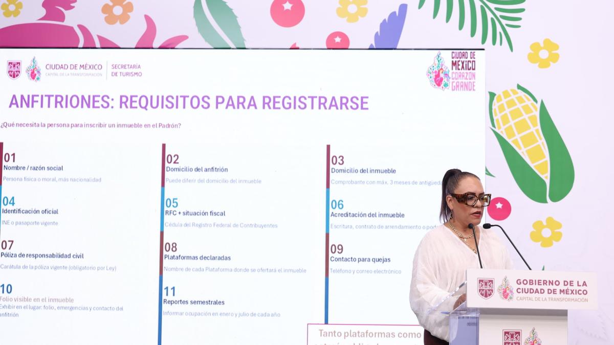 <![CDATA[CDMX inicia registro obligatorio para inmuebles de hospedaje temporal]]>