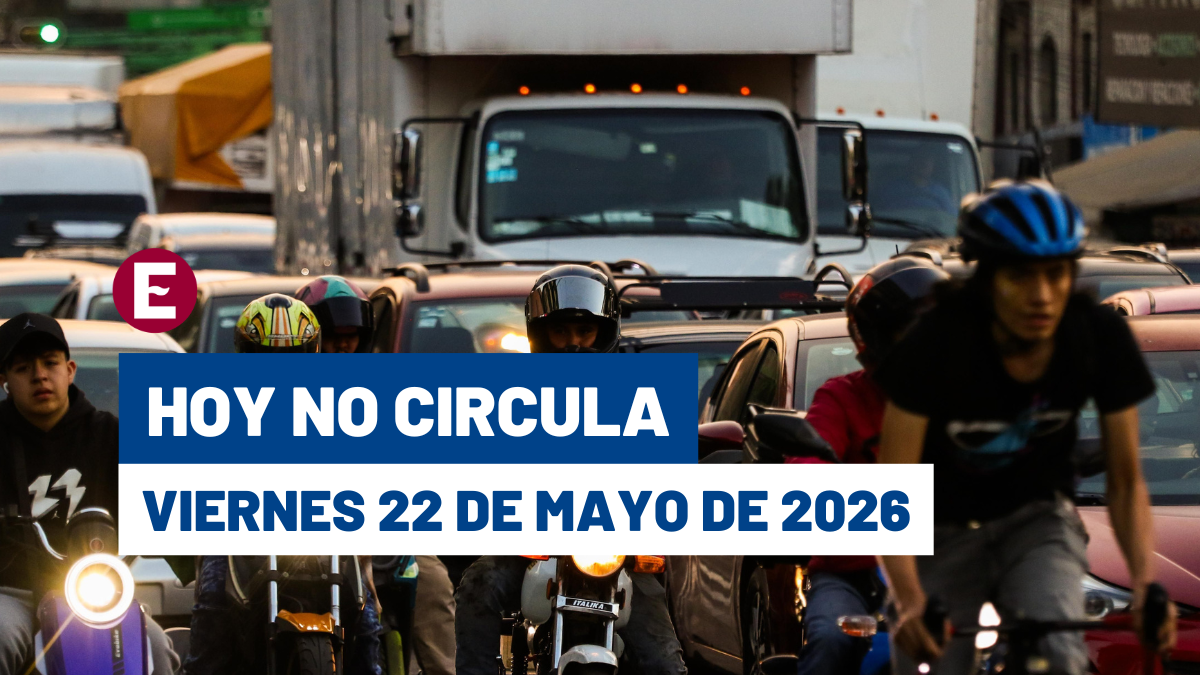 <![CDATA[Hoy no Circula del viernes en CDMX y Edomex deja en casa a estos autos]]>