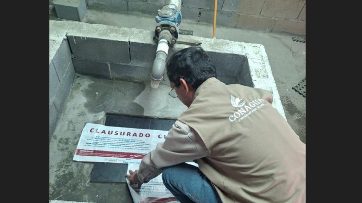 <![CDATA[Conagua clausura pozos irregulares por extracción ilegal en Saltillo]]>