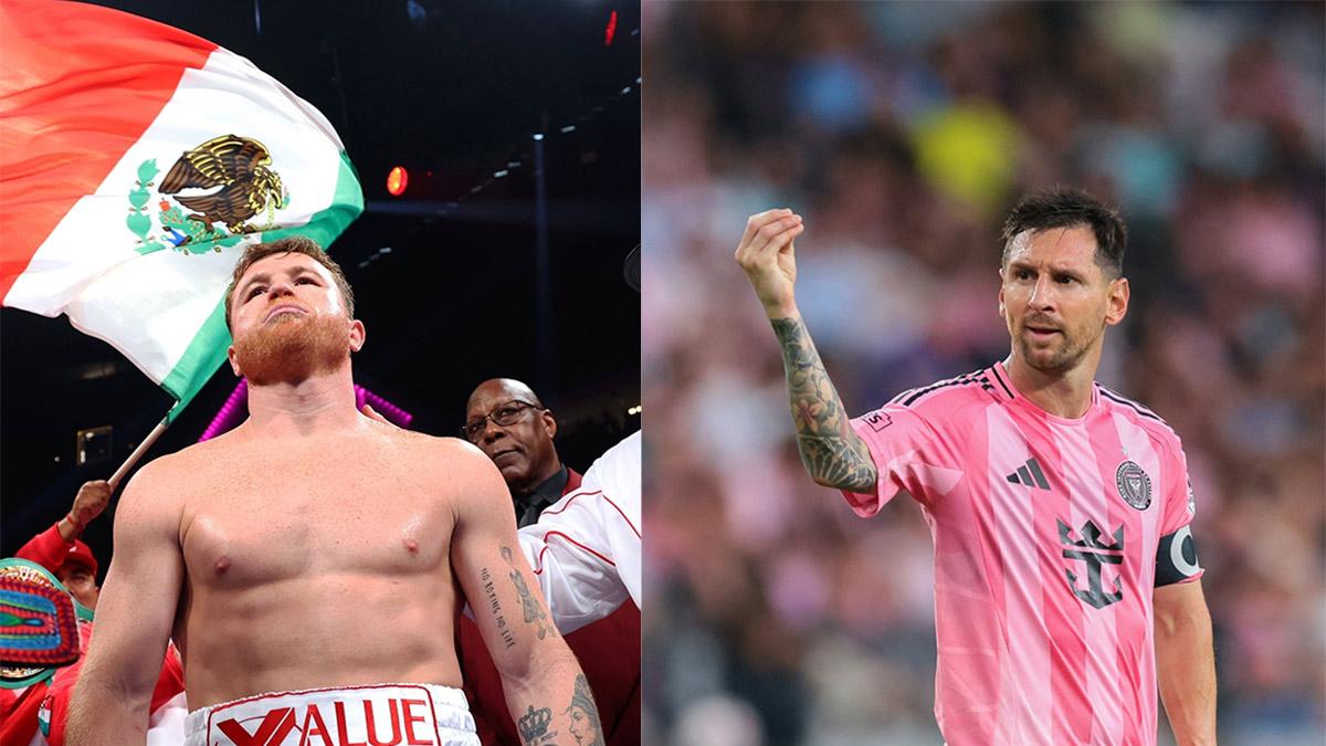 <![CDATA[Canelo ‘noquea’ a Messi en millones de dólares]]>