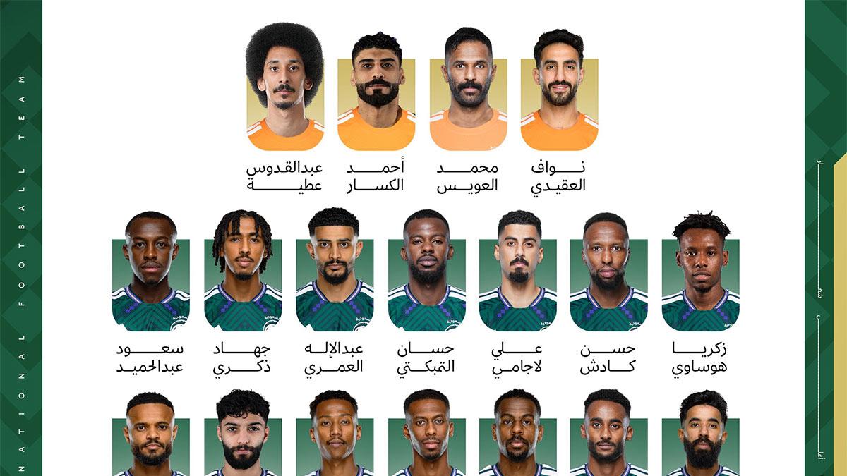 <![CDATA[Se pasaron… de sencillos; así difundió Arabia Saudita su prelista del Mundial]]>