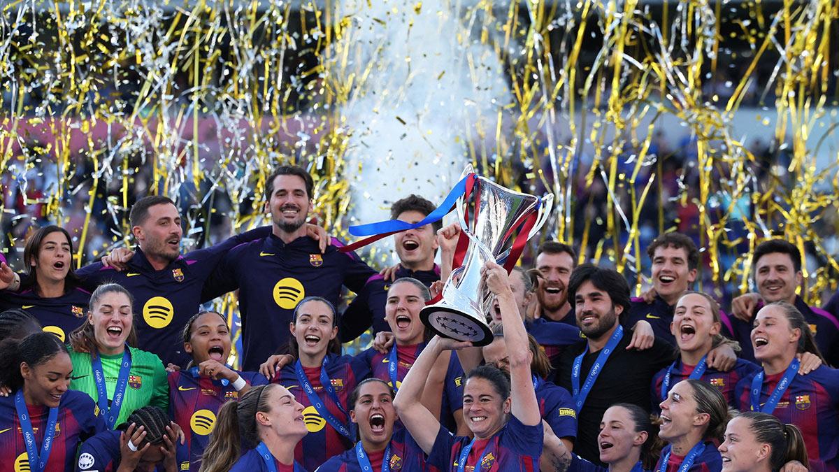 <![CDATA[Barcelona femenil, tetracampeonas de la Champions League]]>