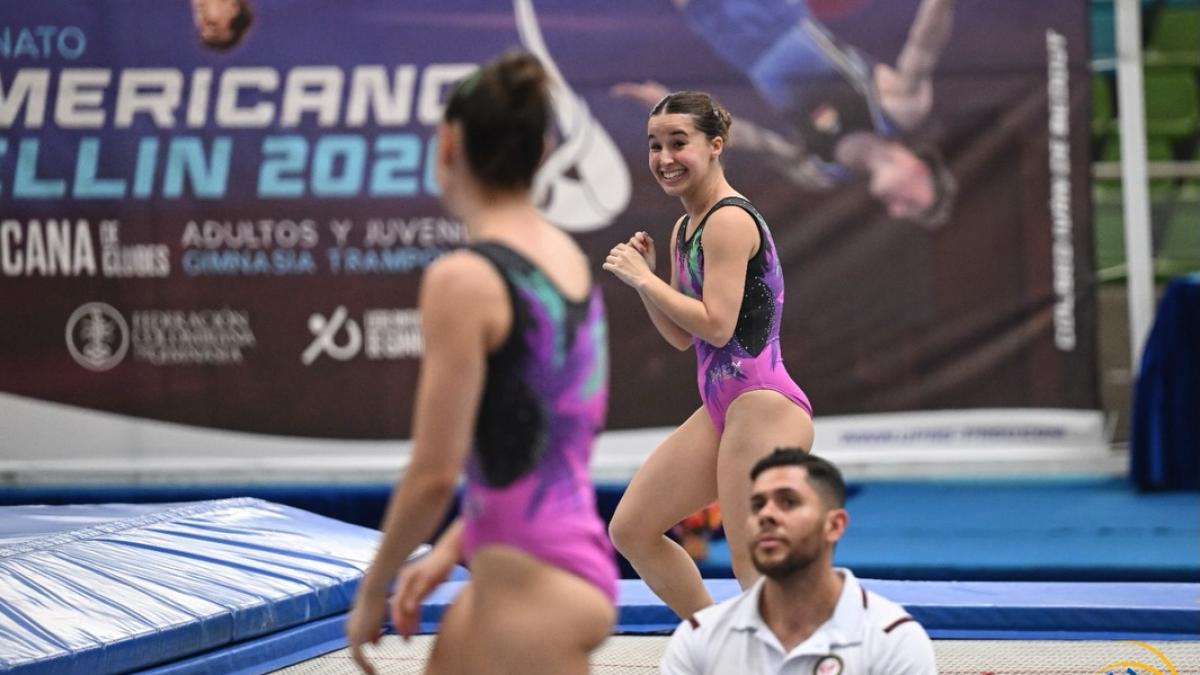 <![CDATA[México se cuelga la plata en el Panamericano de Gimnasia de Trampolín]]>