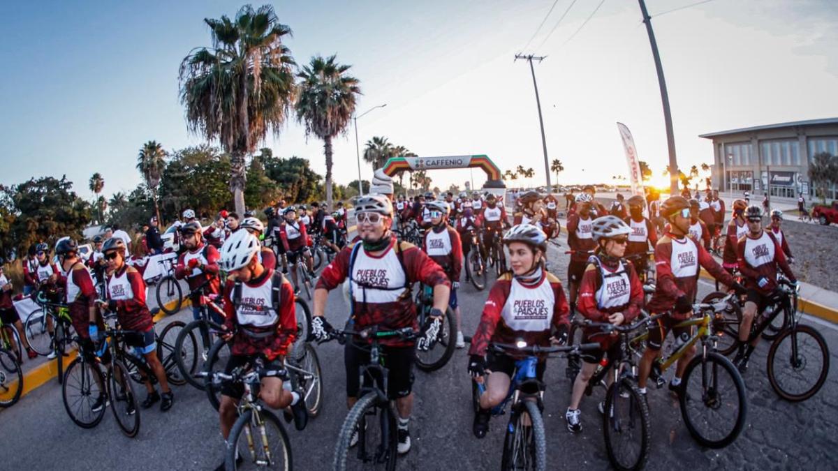 <![CDATA[Cerca de 700 ciclistas participan en rodada “Pueblos y Paisajes 2026”]]>