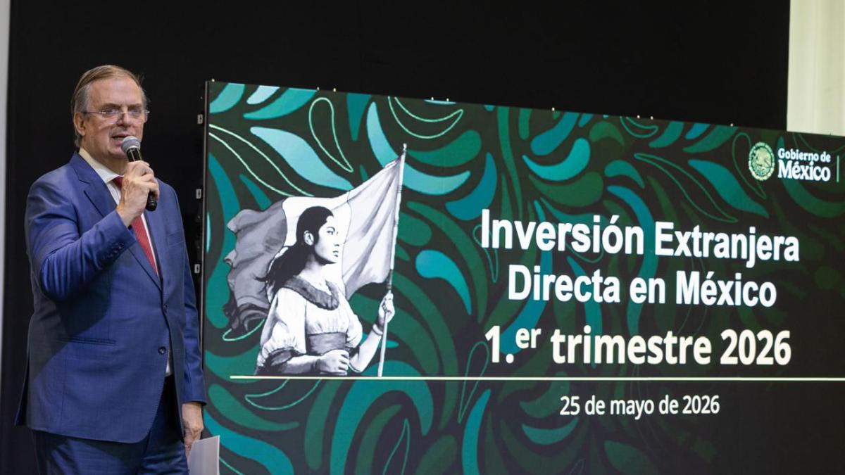 <![CDATA[México alcanza nuevo récord en IED en el primer trimestre: Ebrard]]>