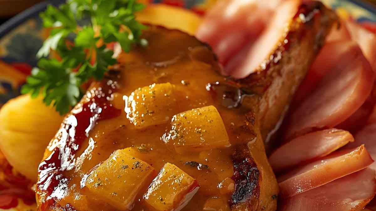 <![CDATA[Cómo hacer chuletas a la hawaiana con queso, jamón y piña: una receta veraniega]]>