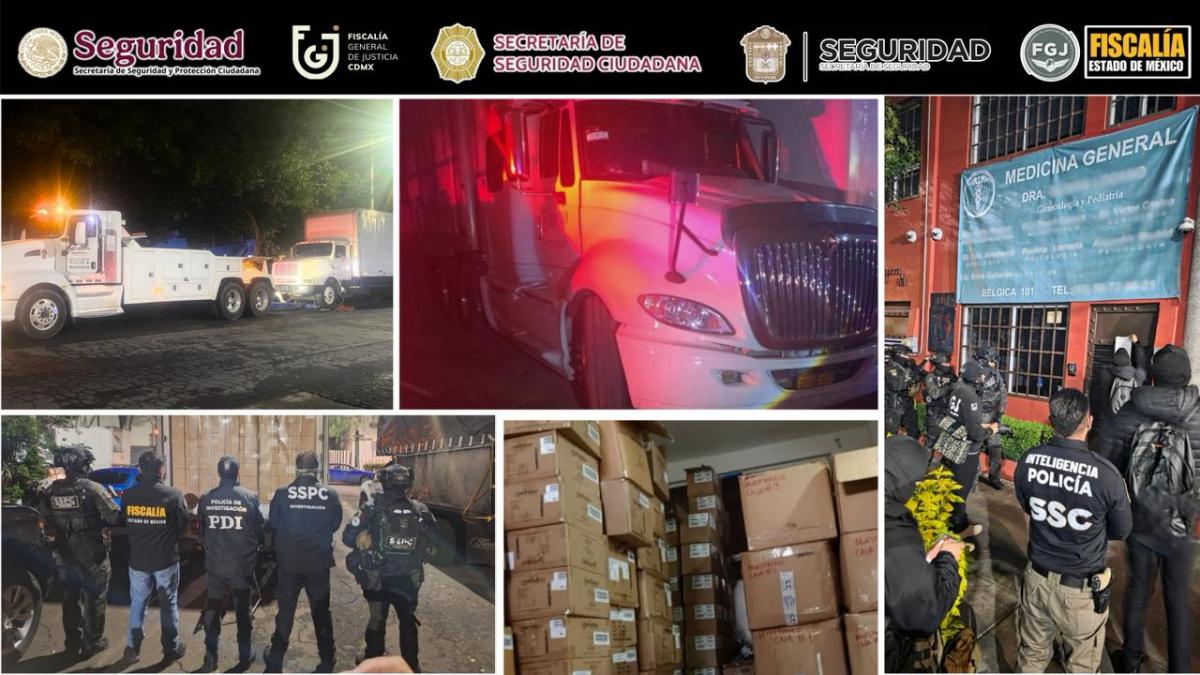 <![CDATA[Cateos en Edomex y CDMX permiten recuperar medicamento robado]]>