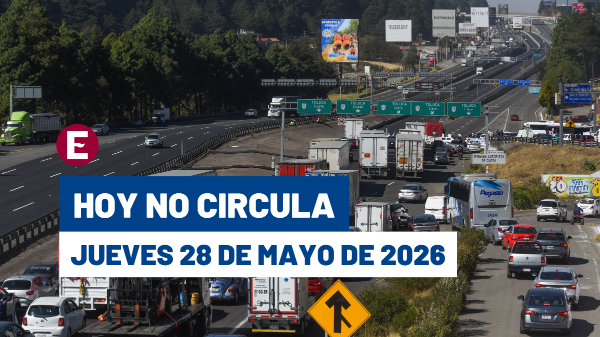 <![CDATA[Hoy no Circula del jueves frena a estos vehículos en CDMX y Edomex]]>
