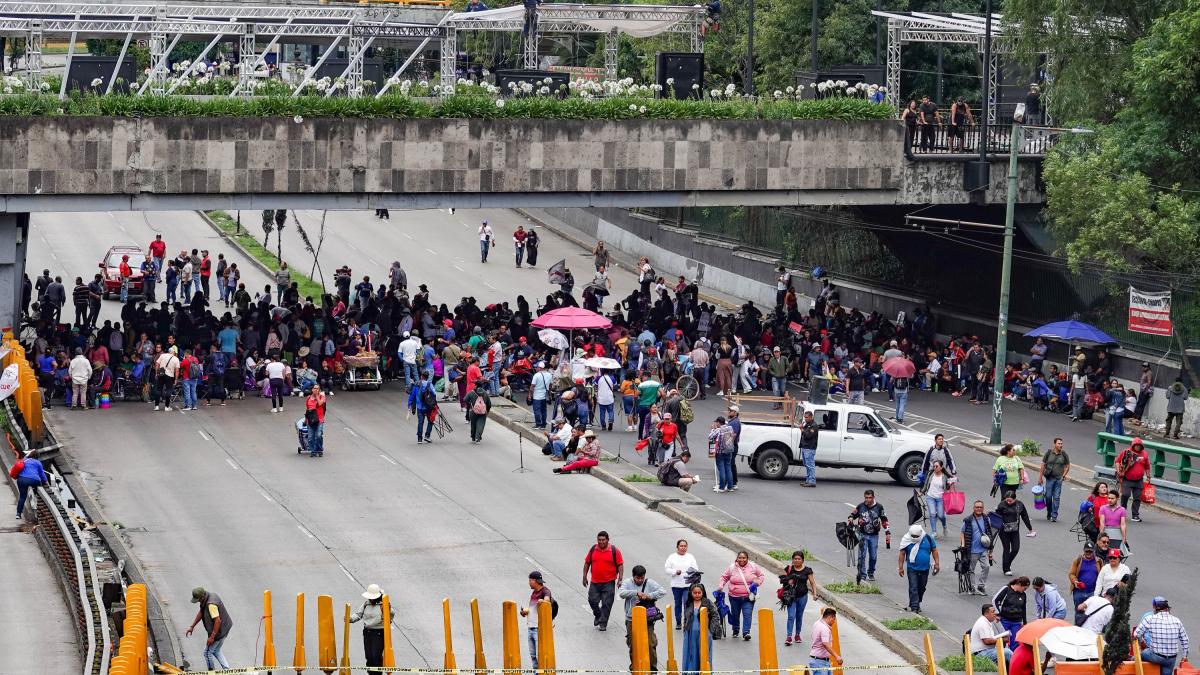 <![CDATA[Segob llama a la CNTE a privilegiar el diálogo ante bloqueos en CDMX]]>