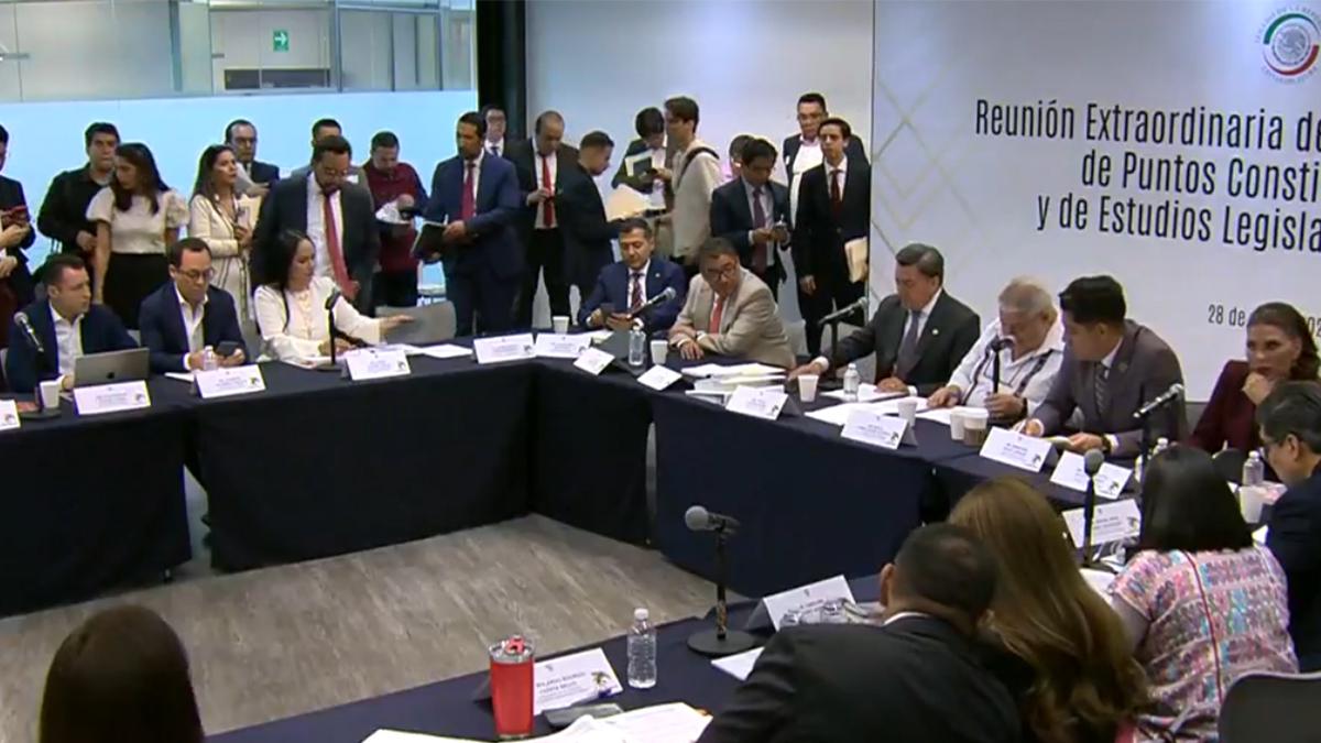 <![CDATA[Comisiones del Senado avalan mover elección judicial al 2028]]>