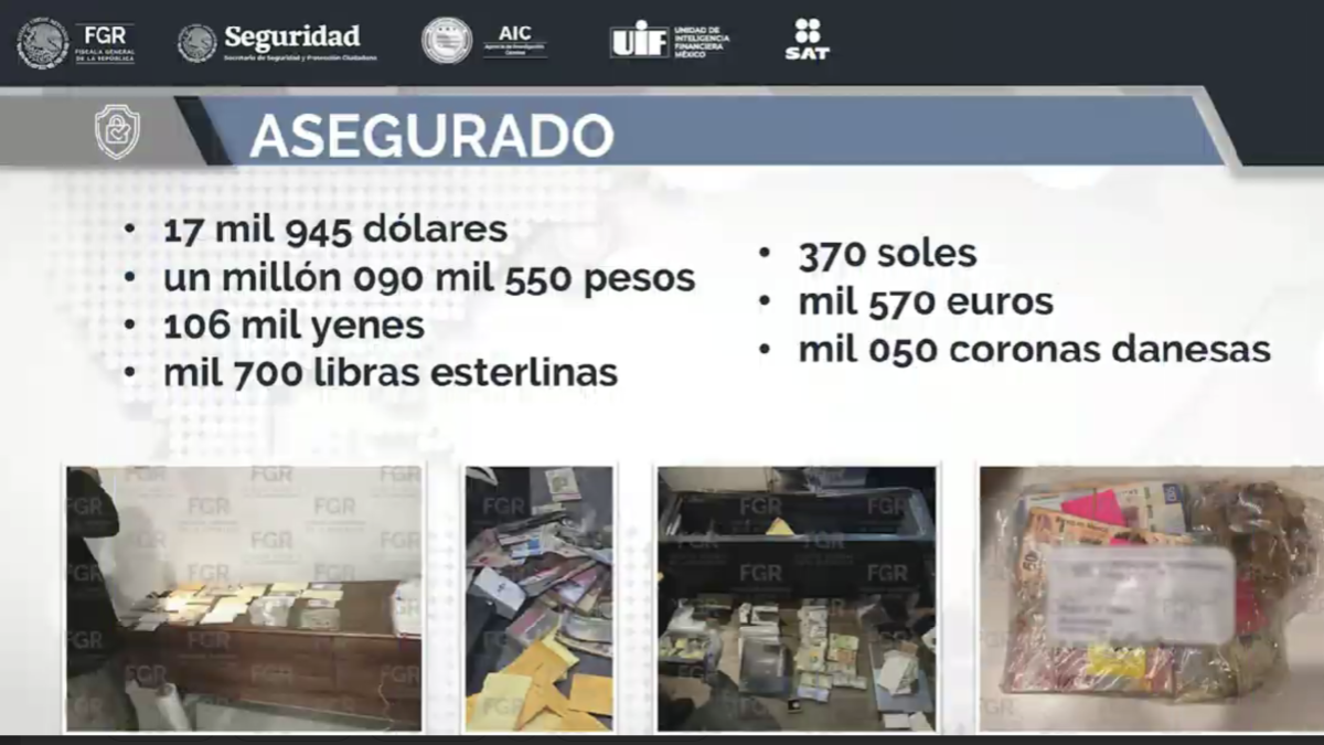 <![CDATA[La FGR desmantela a “El Caballito”, una red millonaria de lavado de dinero y facturación falsa]]>
