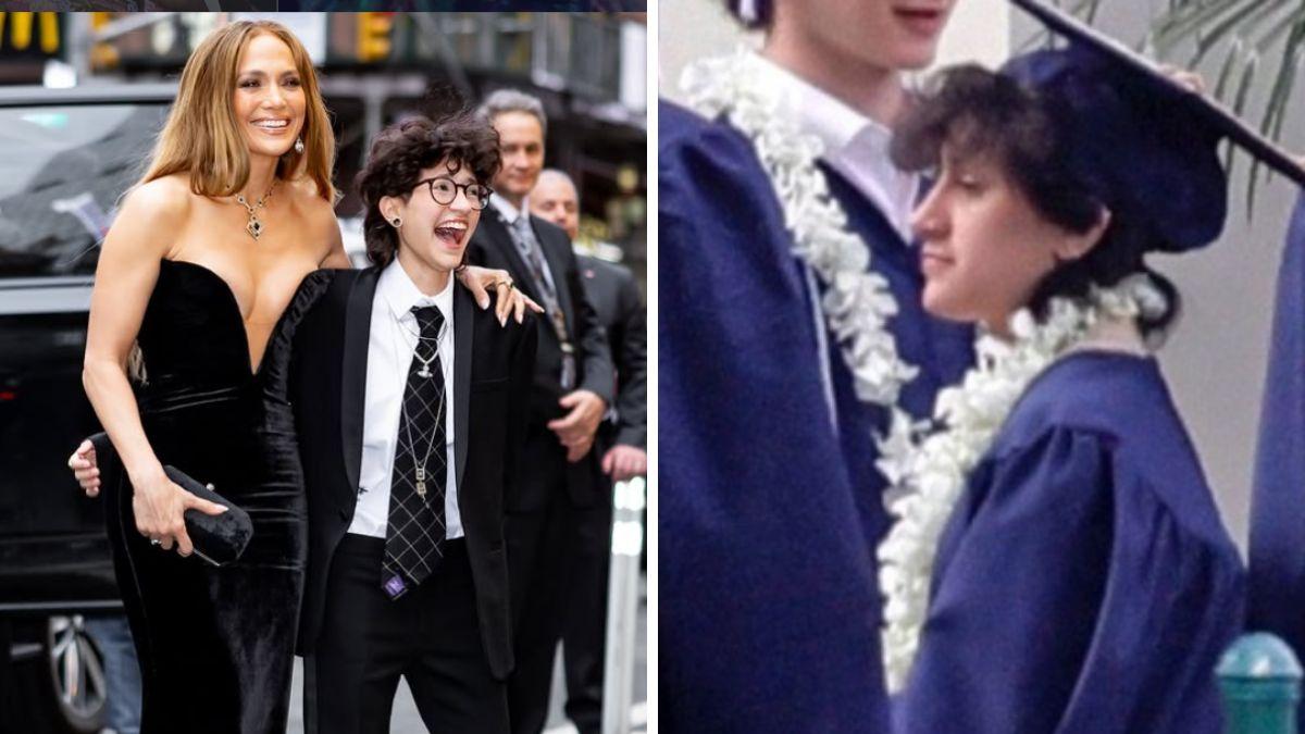 <![CDATA[Emme, hija de Jennifer López, se gradúa ¿Dónde estuvo Marc Anthony?]]>