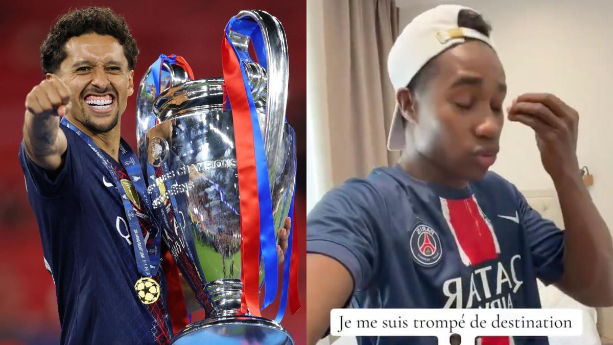 <![CDATA[Aficionado confunde Budapest con Bucarest y se pierde bicampeonato de PSG]]>