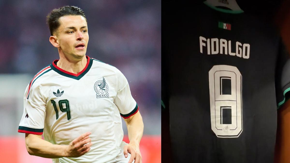 <![CDATA[Mantendrá su cábala para el Mundial 2026: Álvaro Fidalgo es el nuevo '8' de México]]>