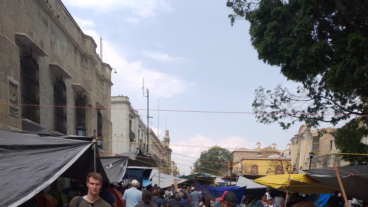 <![CDATA[Cierran museo en Oaxaca por plantón]]>