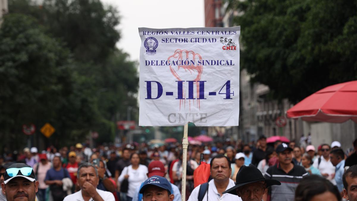 <![CDATA[CNTE reanuda huelga nacional , exigencias Mundial 2026]]>
