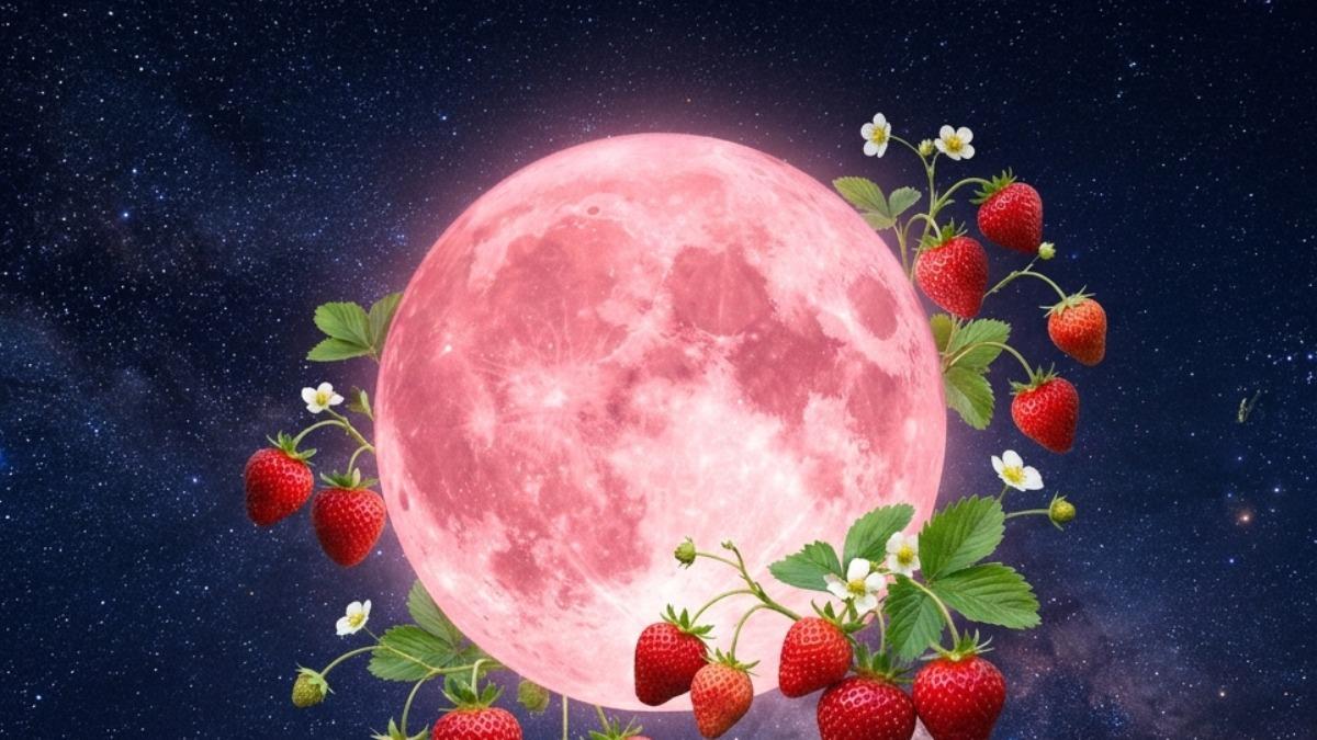 <![CDATA[Luna de Fresa durante junio en México: día, hora y qué rituales hacer]]>