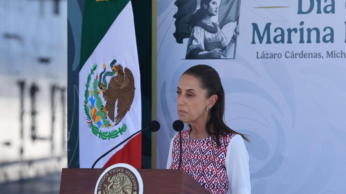 <![CDATA[Sheinbaum reconoce a Marina y Ejército por defender la soberanía nacional]]>