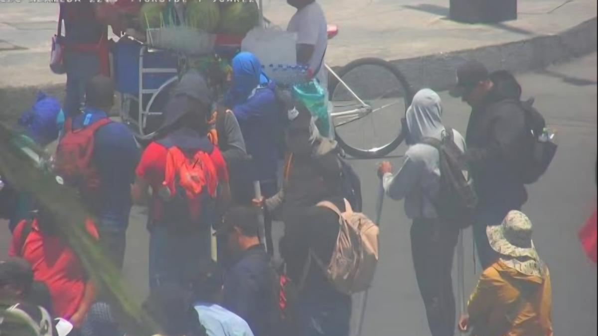 <![CDATA[Identifican a 5 presuntos responsables de destrozos en marcha de la CNTE]]>