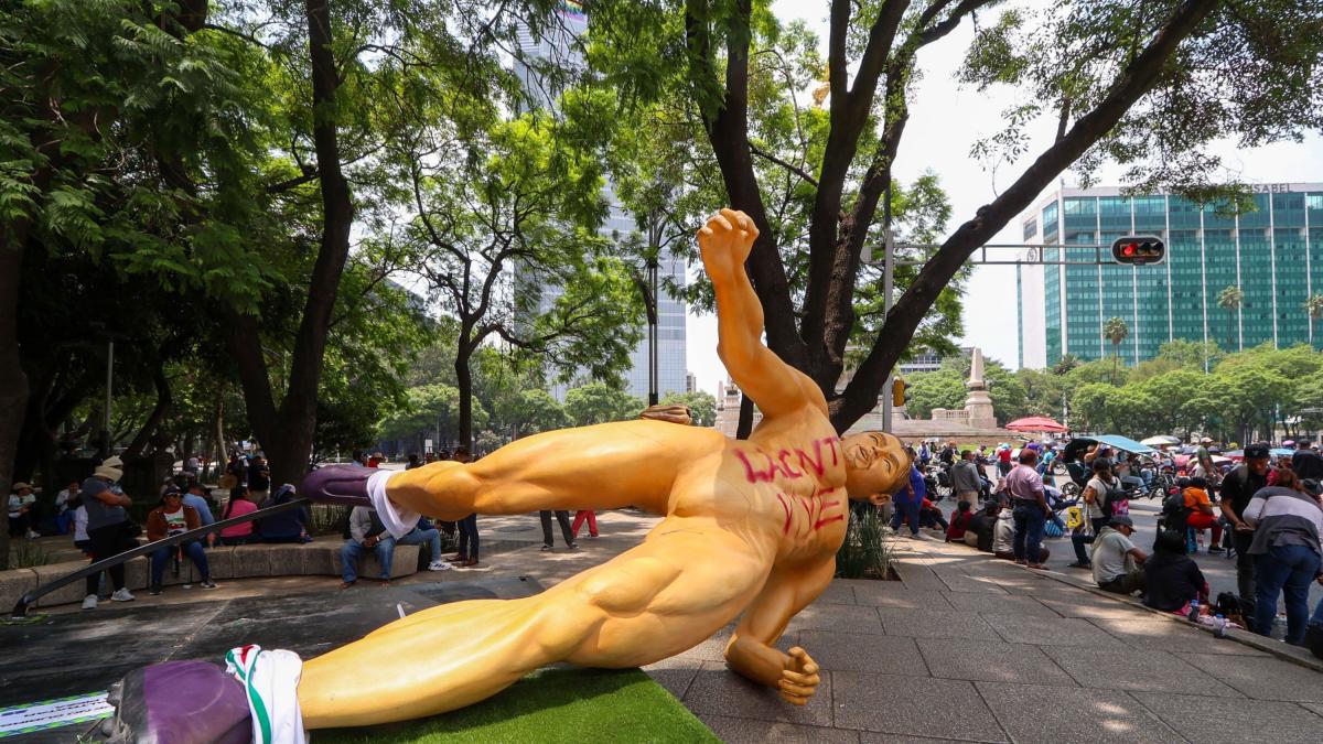 <![CDATA[CNTE amenaza: “Los disturbios de Reforma es una muestra de lo que se puede venir”]]>