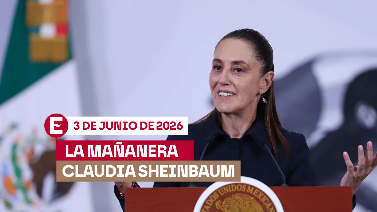 <![CDATA[La 'Mañanera' de Sheinbaum EN VIVO: Temas de la conferencia hoy 3 de junio de 2026]]>