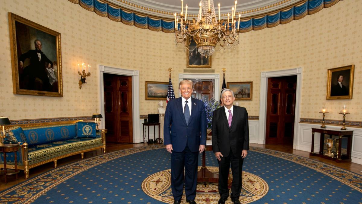 <![CDATA[Embestida de EU contra México es un asunto político y electoral; que regrese el otro Trump: AMLO]]>