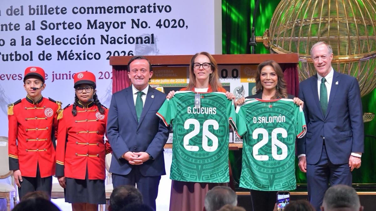 <![CDATA[Lotería Nacional lanza billete conmemorativo de la Selección Mexicana rumbo al Mundial]]>