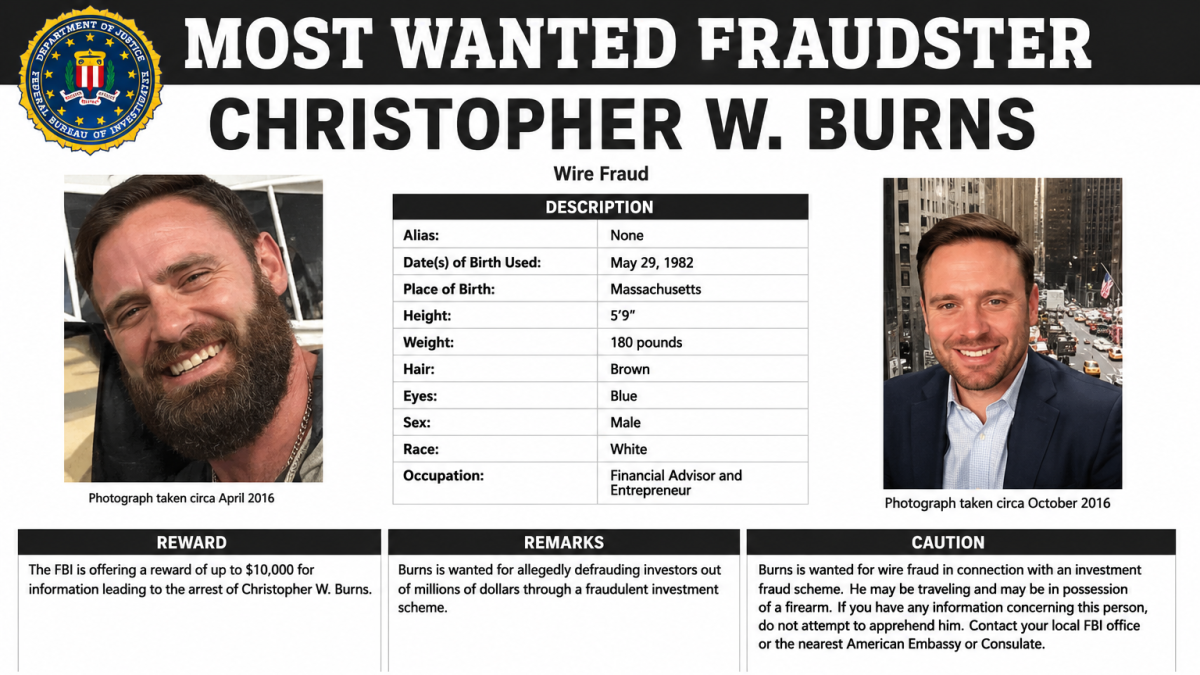<![CDATA[Christopher Burns: el gurú financiero que tenía su propio programa... y se esfumó]]>