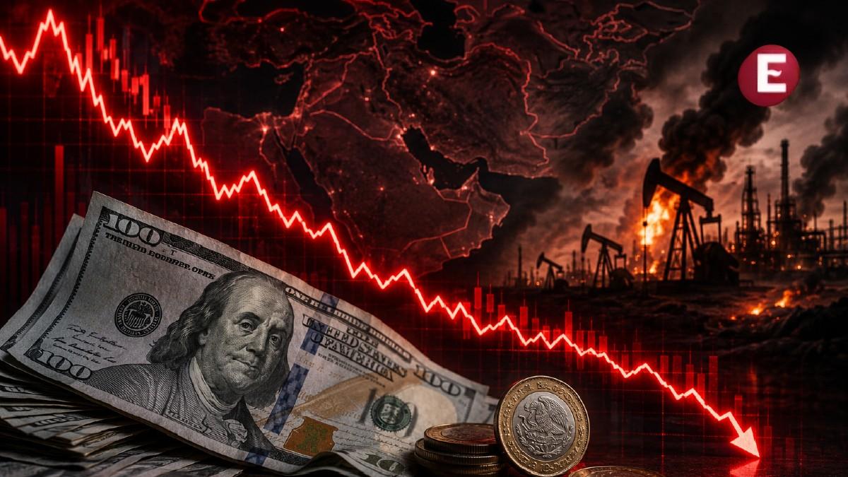 <![CDATA[¡Peso retrocede ante tensiones en Medio Oriente! Precio del dólar hoy 5 de junio de 2026]]>
