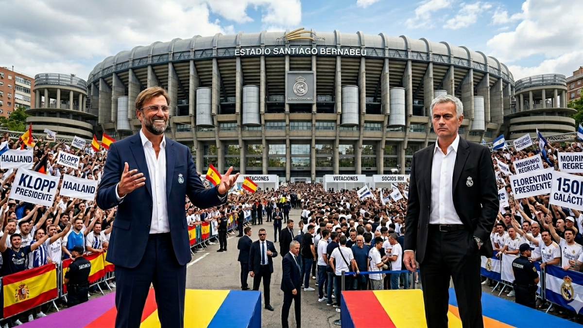 <![CDATA[Klopp o Mourinho: el Real Madrid elige presidente y técnico en unas elecciones históricas]]>