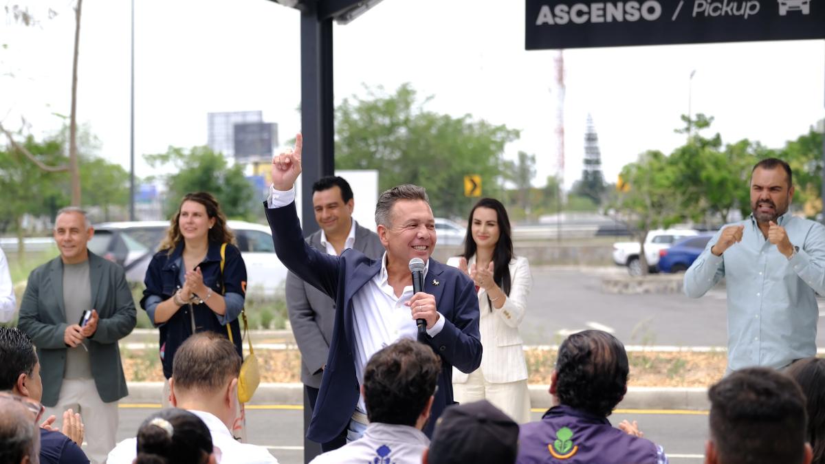 <![CDATA[Jalisco habilita patio para vehículos de plataforma junto al aeropuerto de Guadalajara]]>