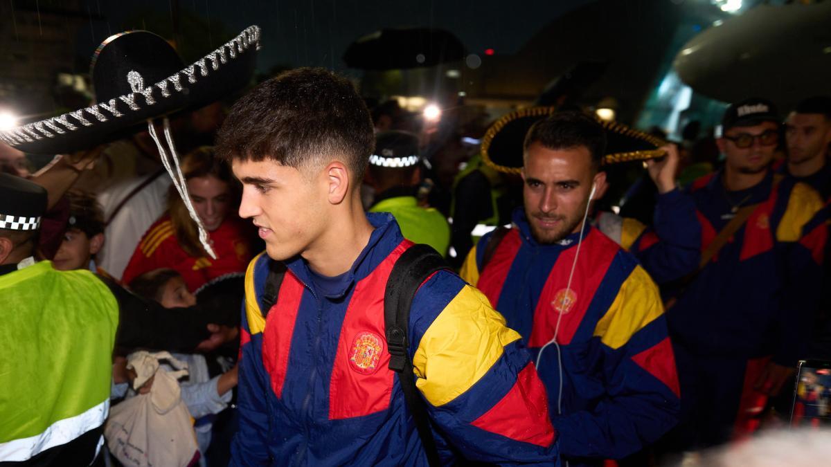 <![CDATA[La selección de España elogia a Puebla tras su lleg