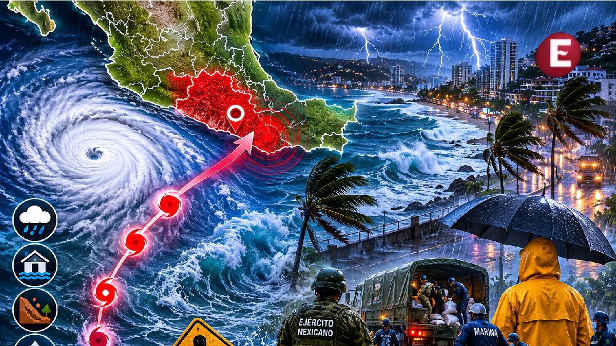 <![CDATA[Tormenta 'Boris' tocará tierra en Guerrero; ésta es