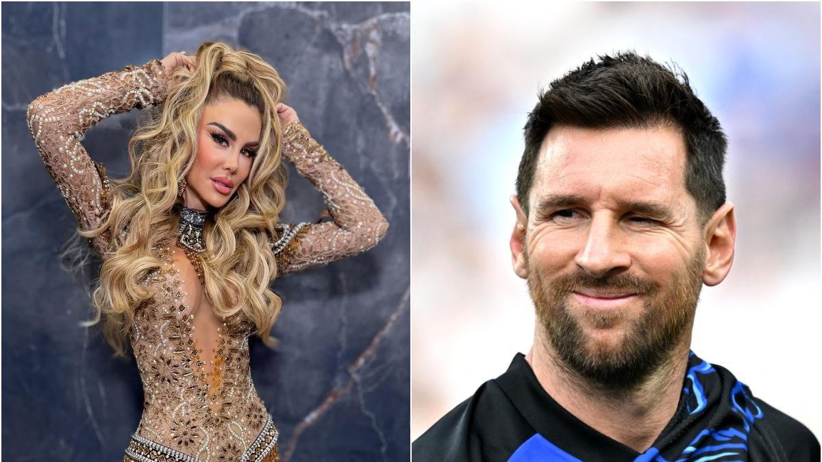 <![CDATA[¡Ninel Conde hizo sonreír a Lionel Messi! Así reacc