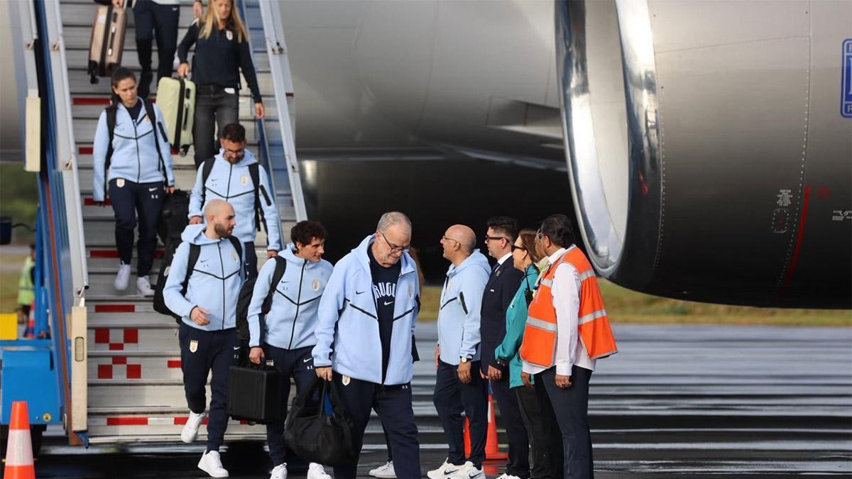 Uruguay llegó a Cancún con miras al Mundial 2026