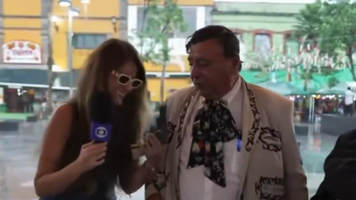 Reportera brasileña se lleva inesperada sorpresa c