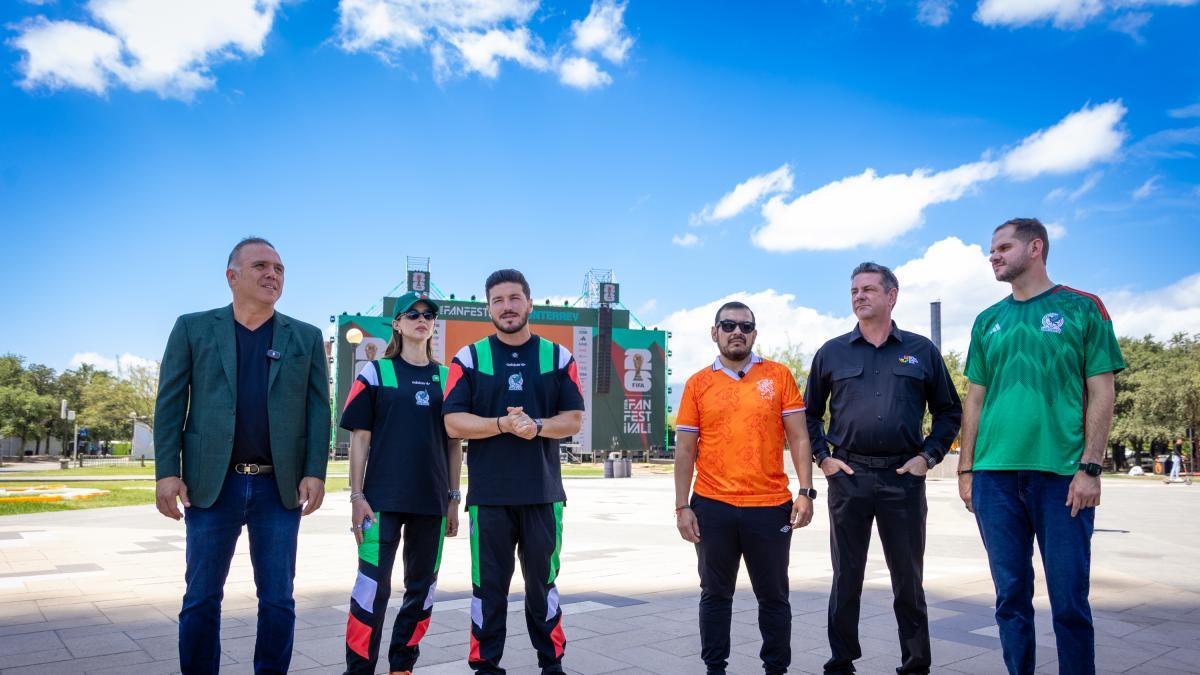 Monterrey inaugura el Fan Fest con 21 días de futb