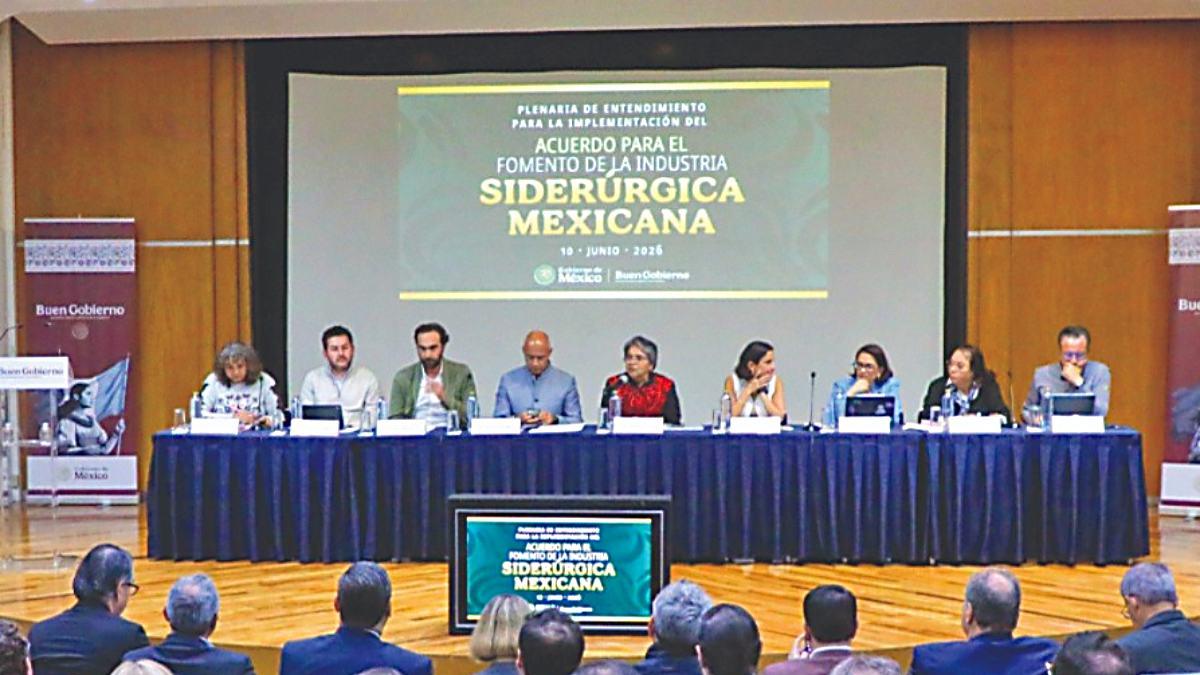 Impulsan uso de acero mexicano; obras públicas est