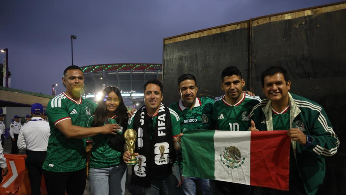 Aficionados empiezan a llegar para Mundial en CDMX, todos ma